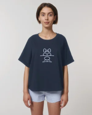 Camiseta oversize algodón orgánico